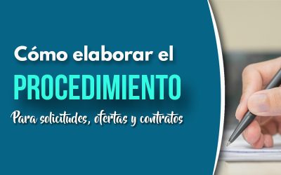 Cómo elaborar el procedimiento de las Solicitudes, las Ofertas y los Contratos de acuerdo a las normas ISO