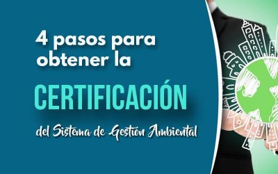 4 Pasos para obtener la certificación ISO 14001 sin tanto estrés