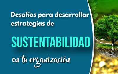 6 Desafíos para desarrollar estrategias de sustentabilidad en tu organización